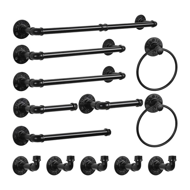 AURSK 13 Piece Bathroom Hardware Set Wayfair Canada